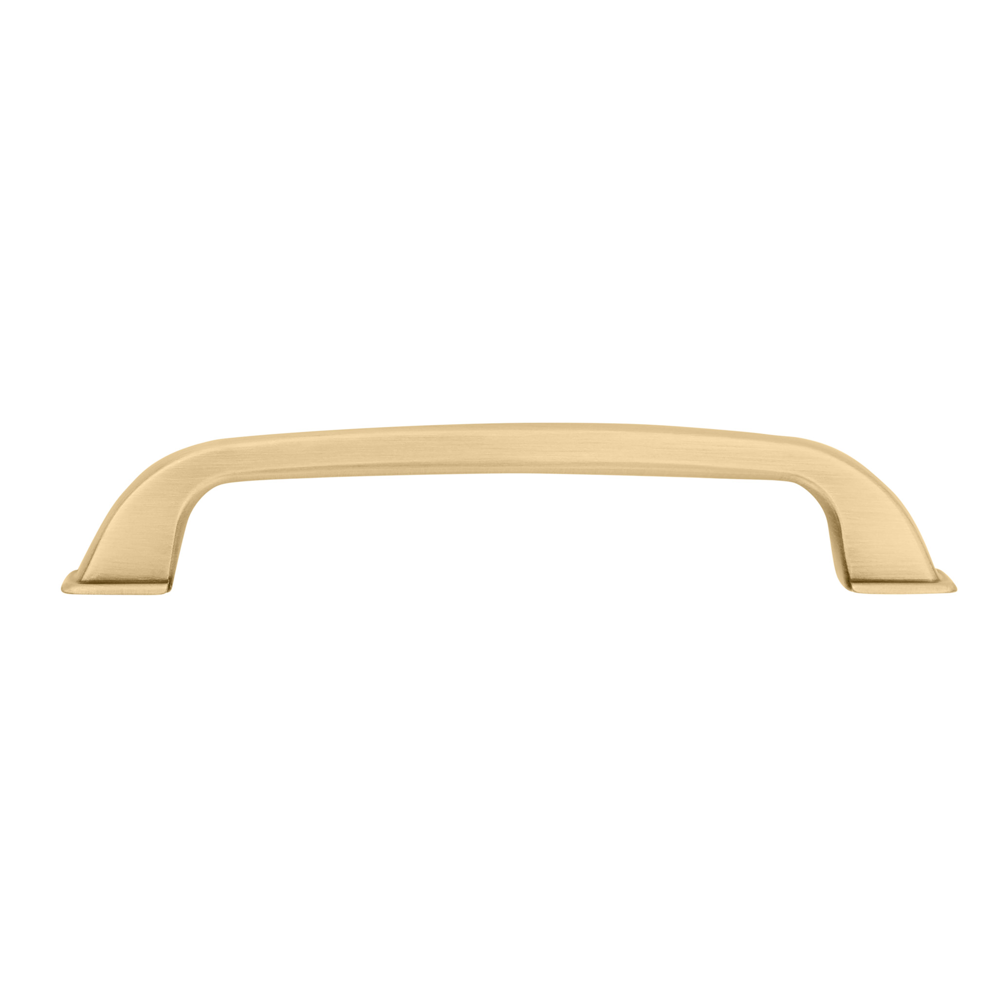 Senza Transitional Pull, 128mm, Brushed Brass