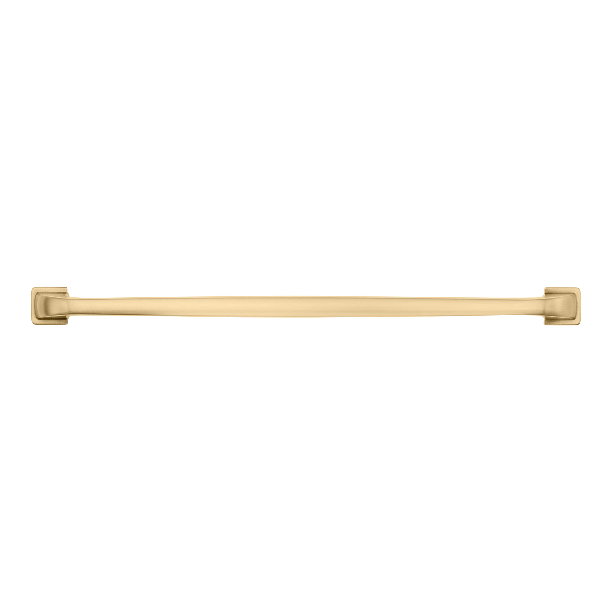 Senza Transitional Pull, 256mm, Brushed Brass