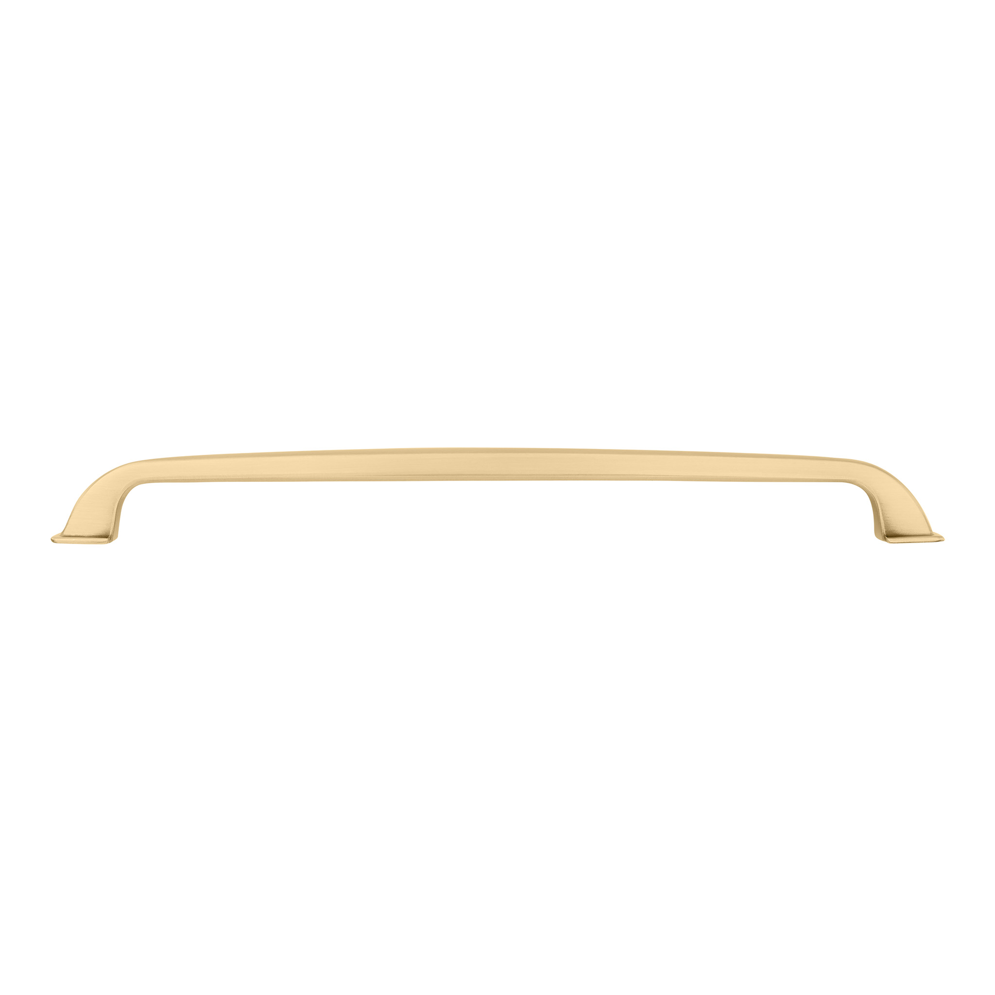 Senza Transitional Pull, 256mm, Brushed Brass