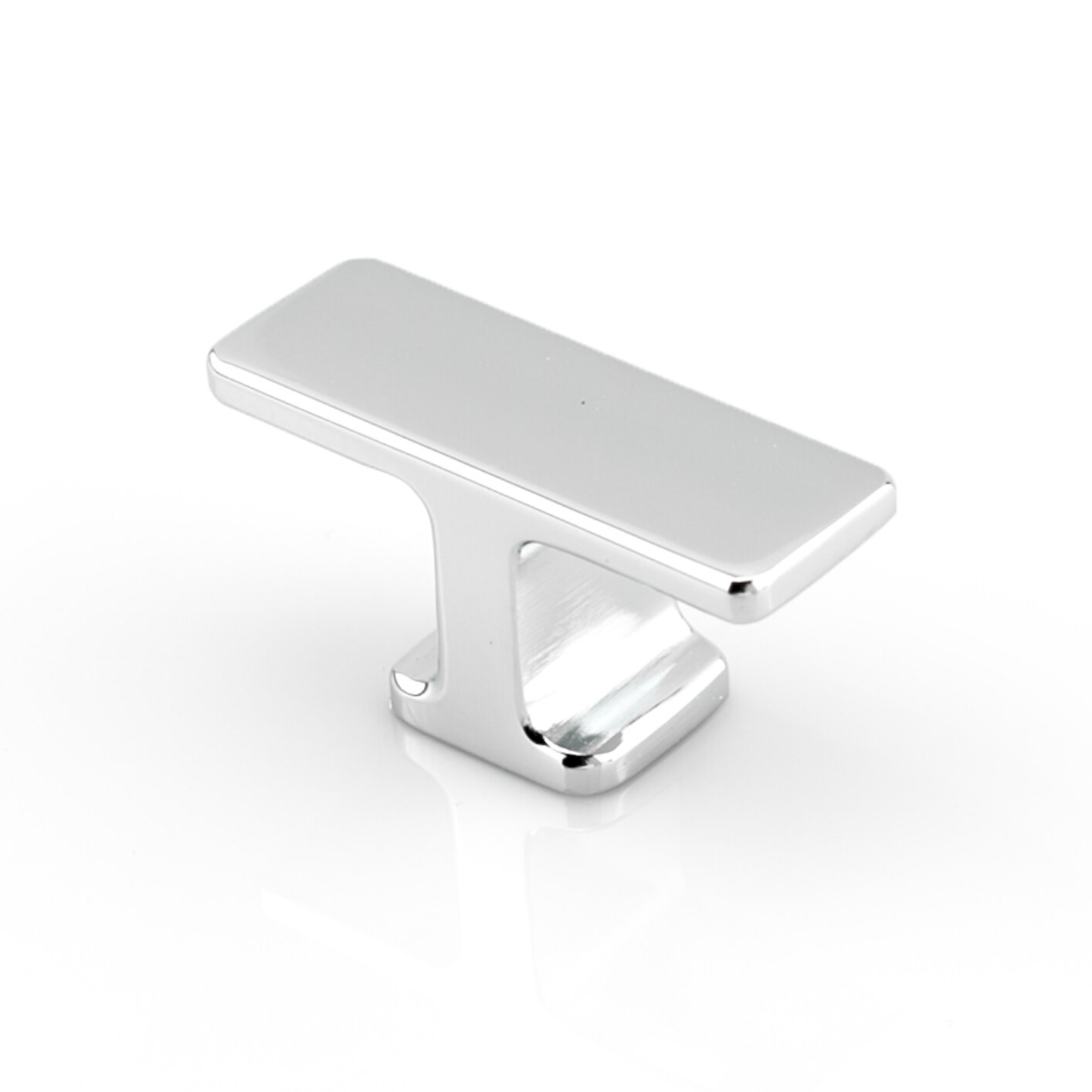 Ponte Transitional Knob, Polished Chrome