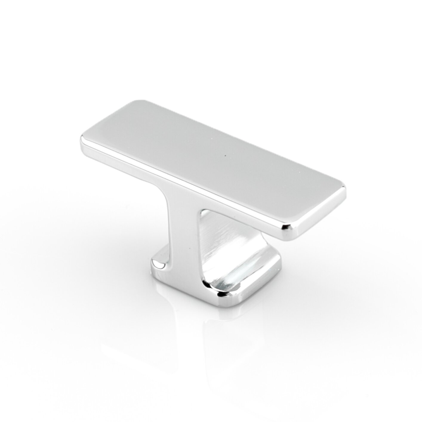 Ponte Transitional Knob, Polished Chrome