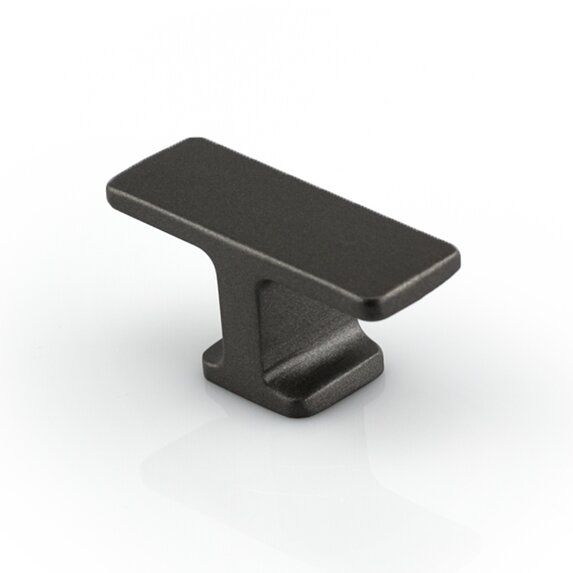 Ponte Transitional Knob, Stone Grey