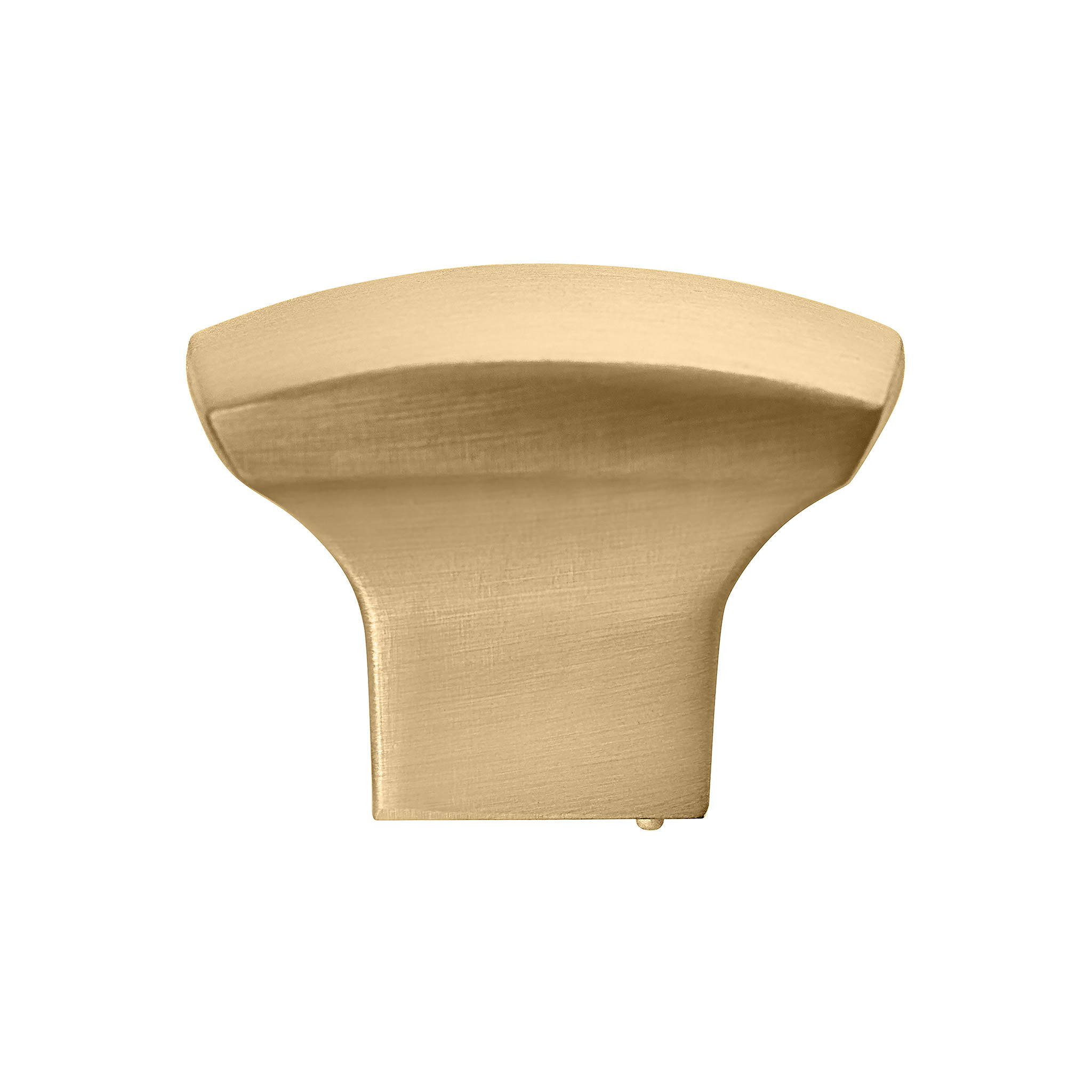 Burton Contemporary Knob, 31mm, Brushed Brass