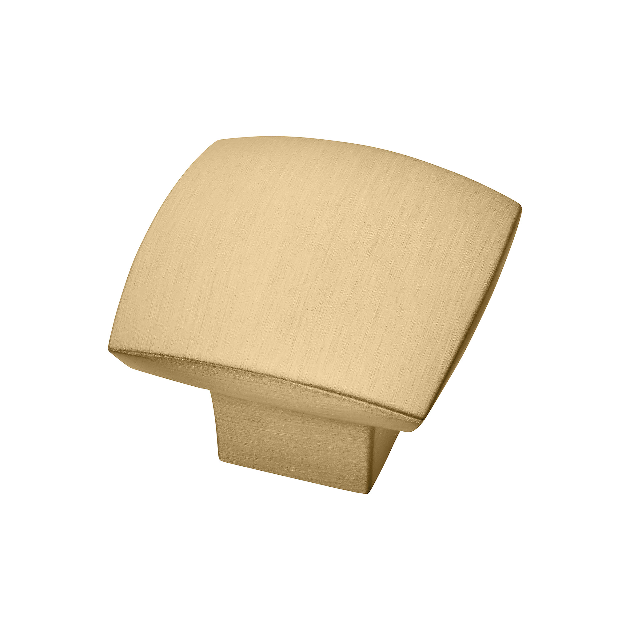 Burton Contemporary Knob, 31mm, Brushed Brass