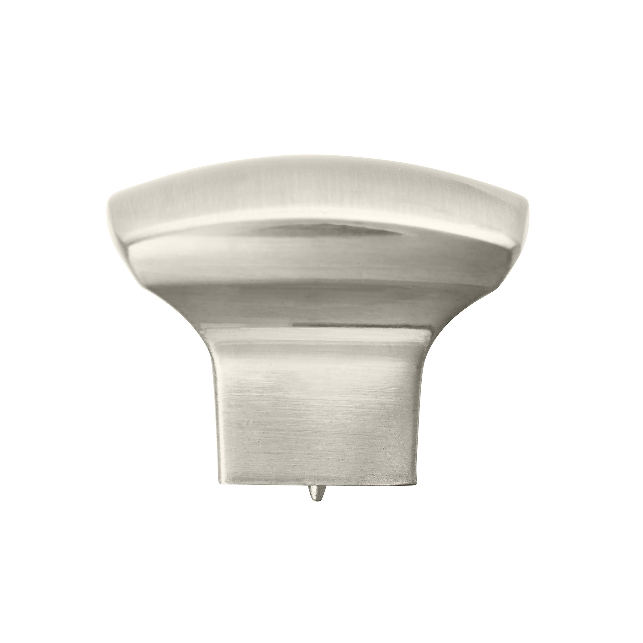 Burton Contemporary Knob, 31mm, Brushed Nickel