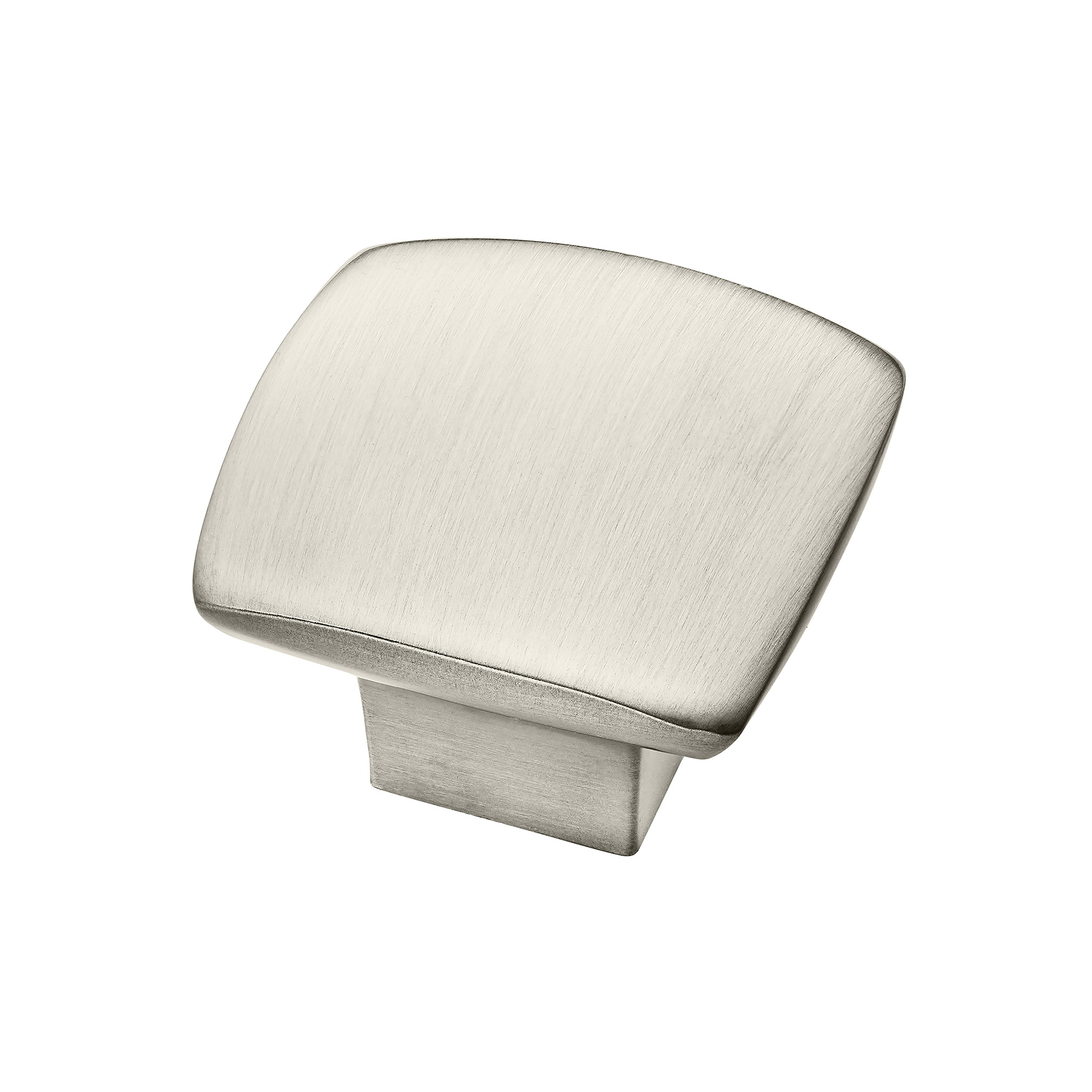 Burton Contemporary Knob, 31mm, Brushed Nickel