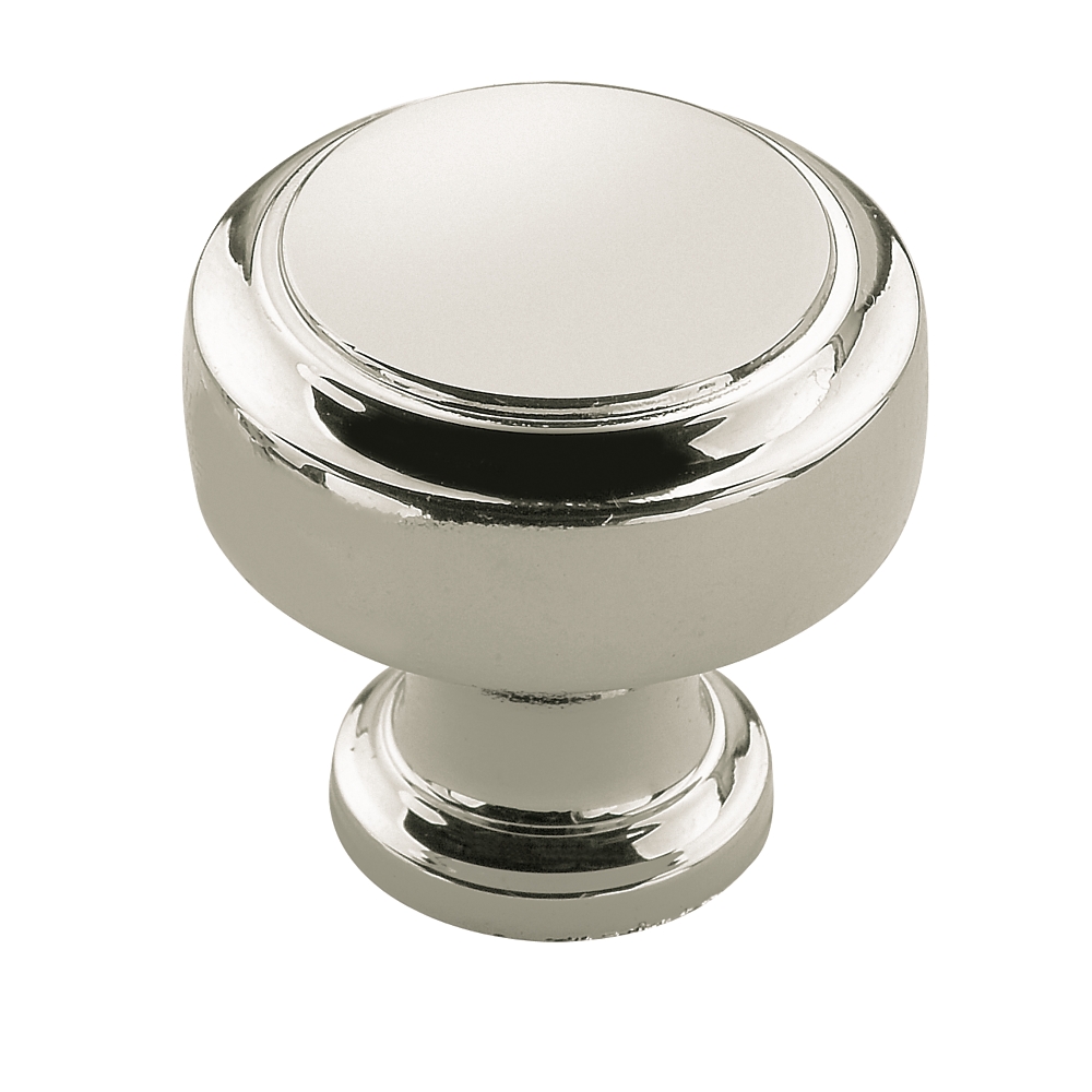 Highland Ridge Round Knob, 30mm, Polished Nickel