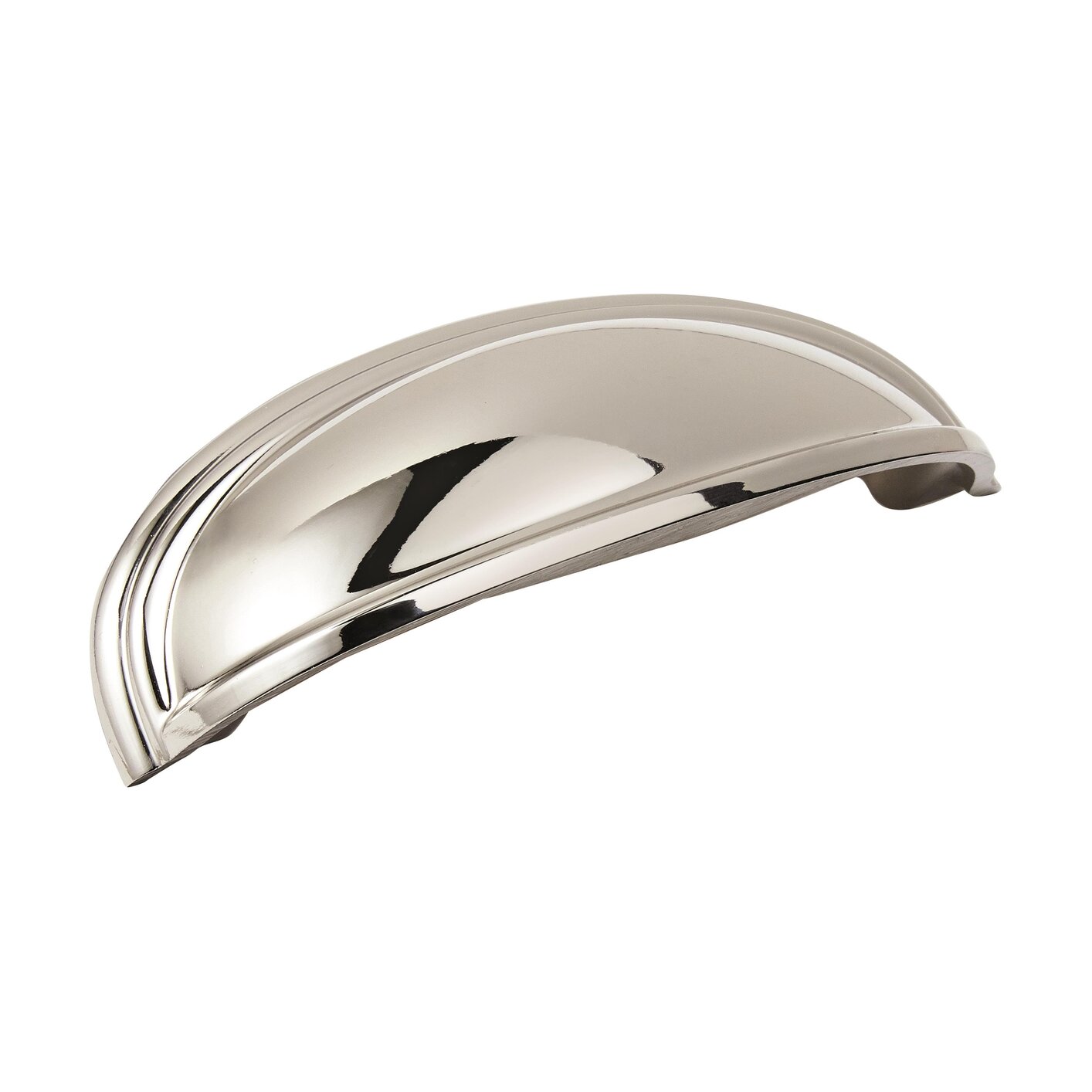 Ashby Cup Pull, 3 in (76 mm) & 4 in (102 mm), Polished Nickel