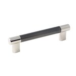 Polished Nickel and Gunmetal