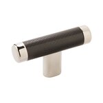 Polished Nickel and Black Bronze