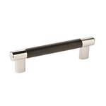 Polished Nickel and Black Bronze