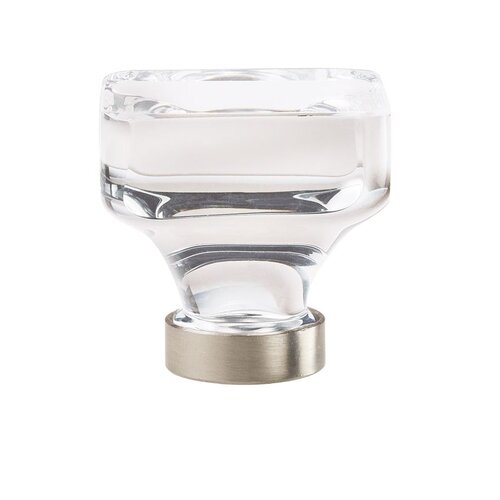 Clear,Satin Nickel