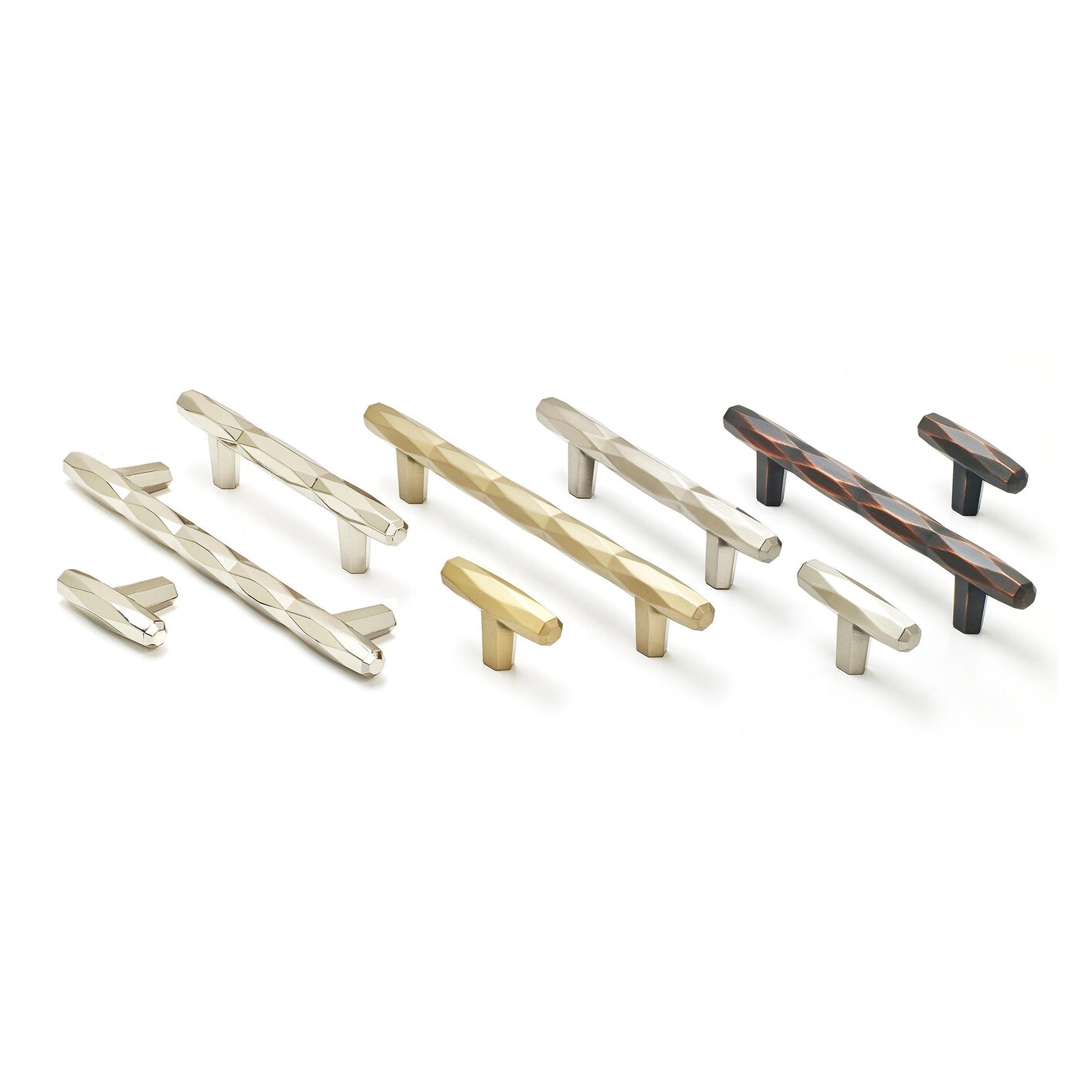 St. Vincent T-Knob, 2-1/2 in (64 mm), Polished Nickel