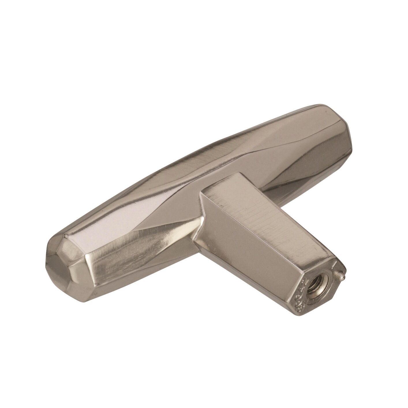 St. Vincent T-Knob, 2-1/2 in (64 mm), Polished Nickel