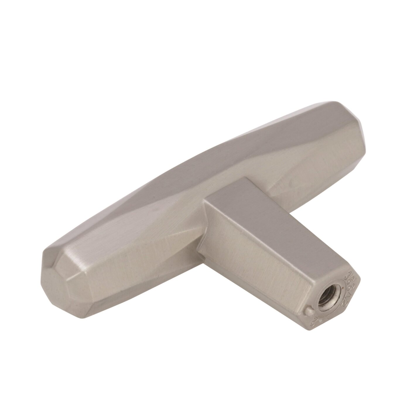 St. Vincent T-Knob, 2-1/2 in (64 mm), Satin Nickel
