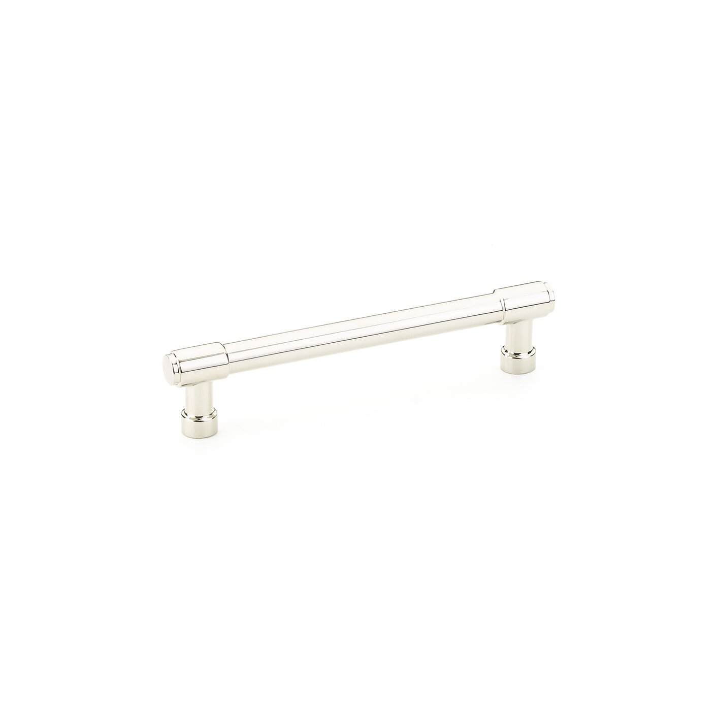 EMTEK Jasper Pull, 5", Polished Nickel