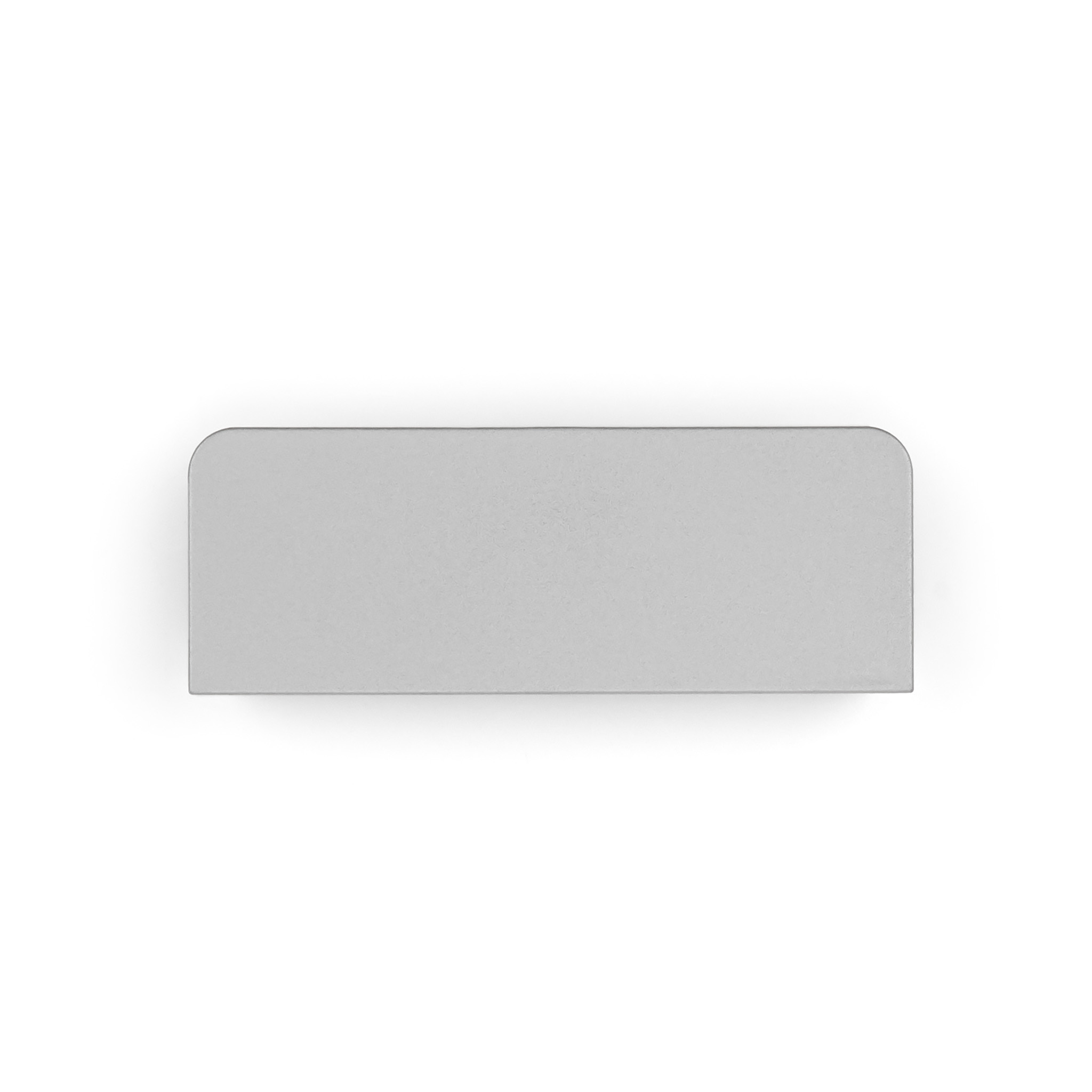 Laguna Closed End Cap, for C-Shaped Profile, Universal, Anodized Matte