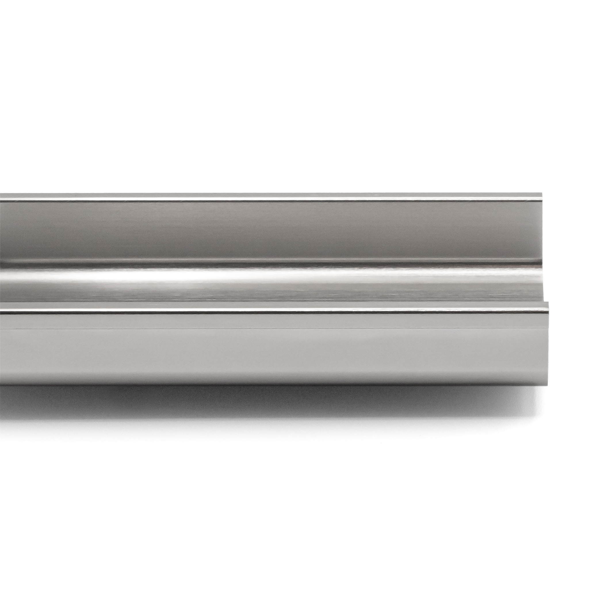 Laguna Gola Profile C-Shape, for Between Drawers, 3m, Stainless