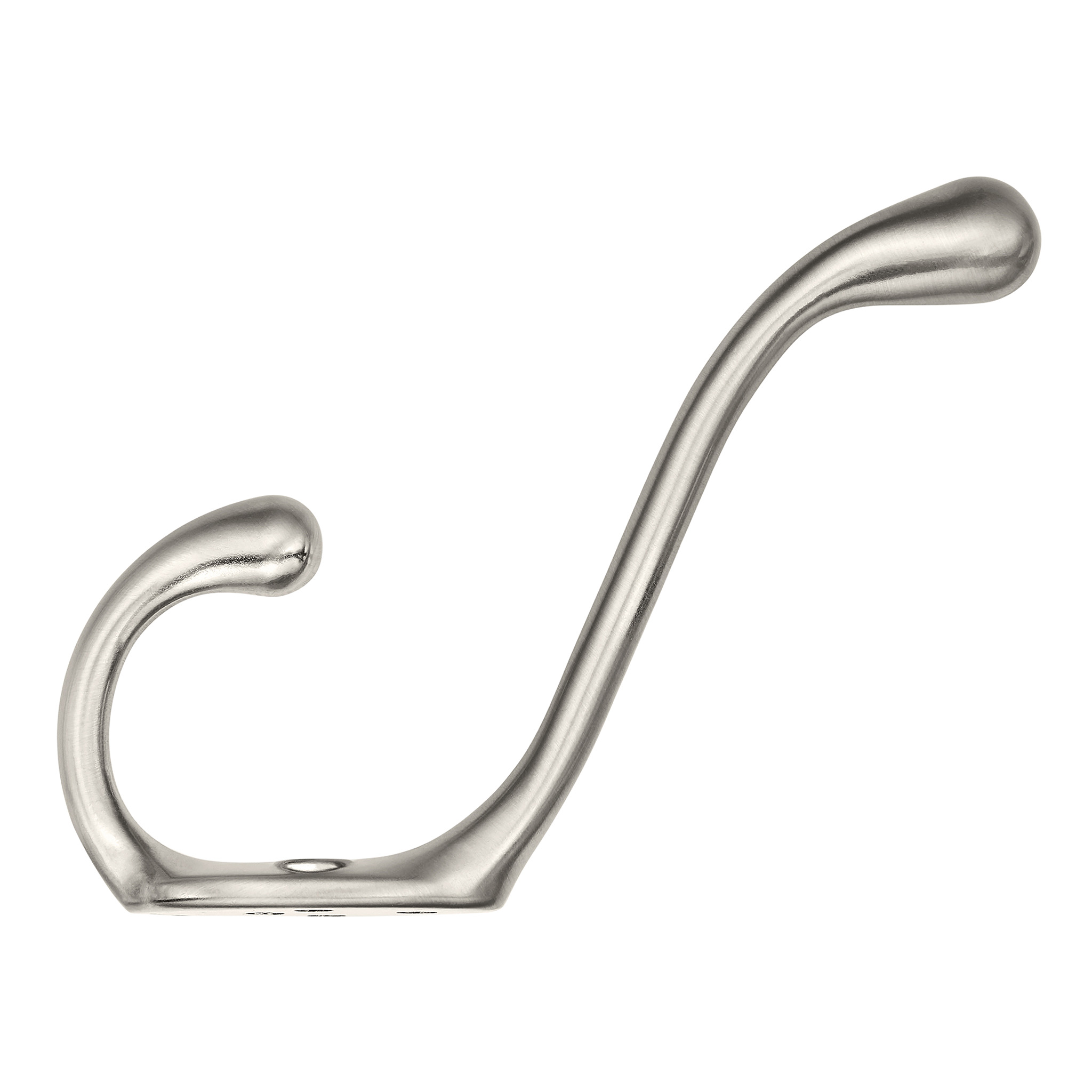 Coat Hook 125mm Brushed Satin Nickel