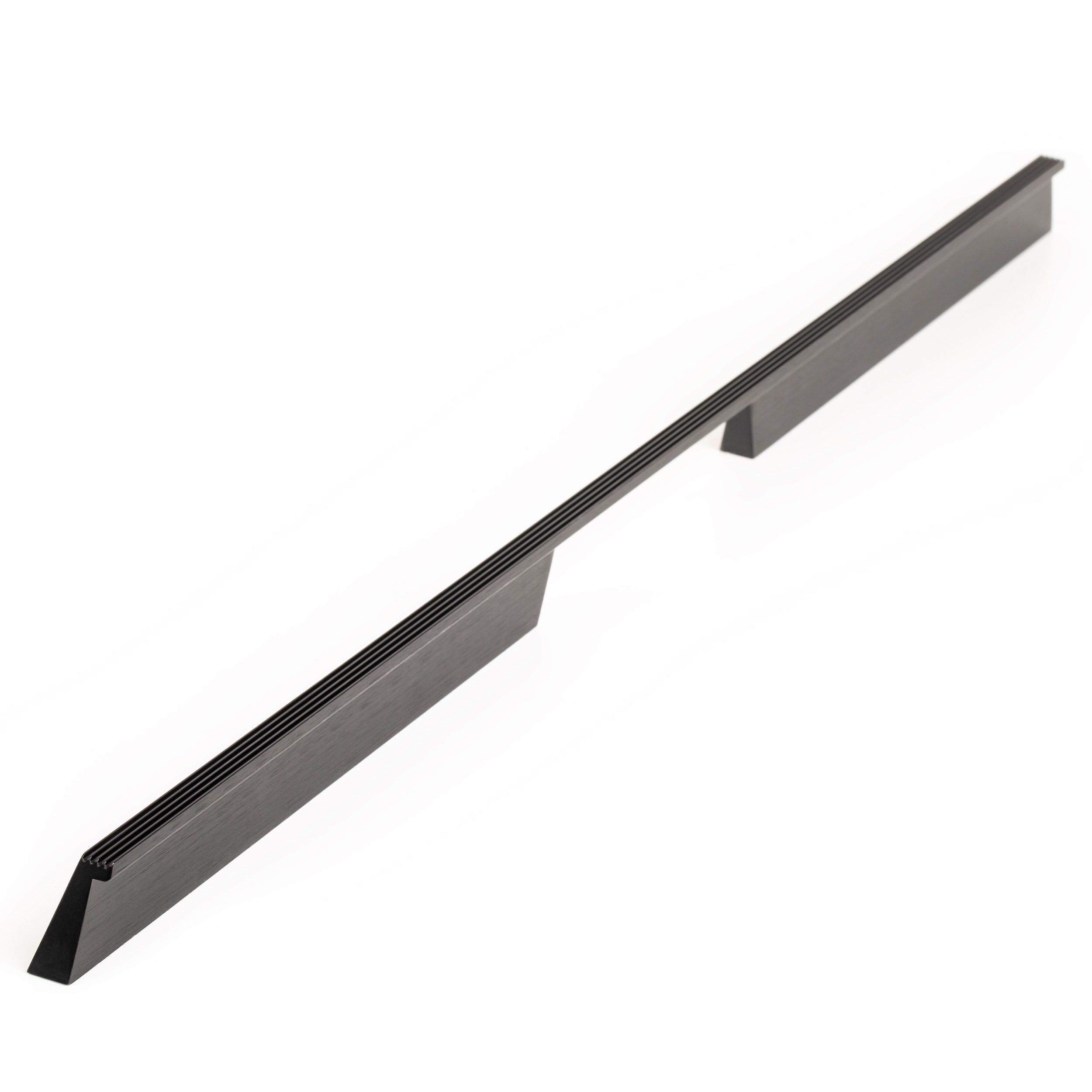 Rail Pull, 192-576mm, Brushed Black