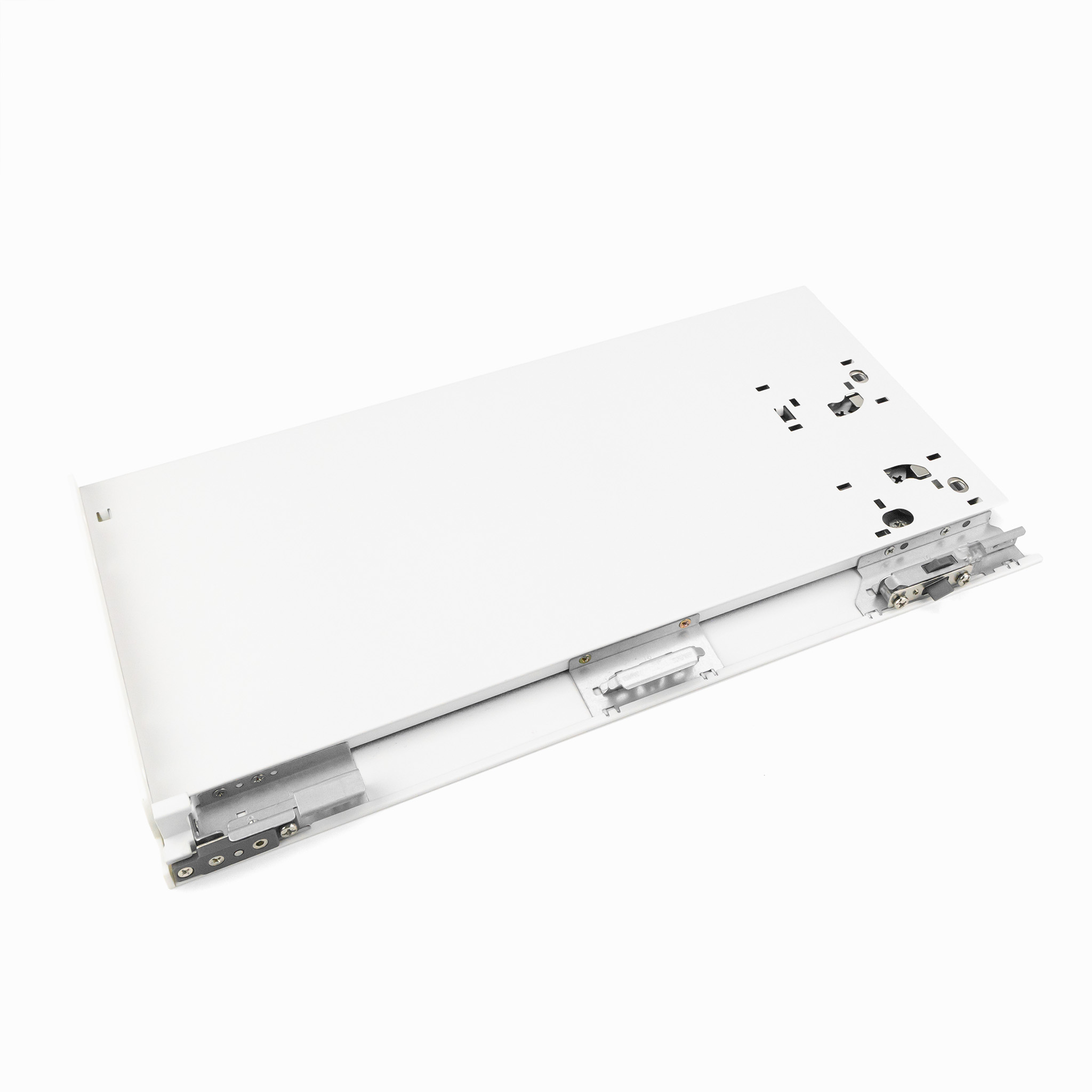 Legacy Endura Standard Drawer 238mm Side Height, 500mm Length, Silk White, with Tilt Adjustment