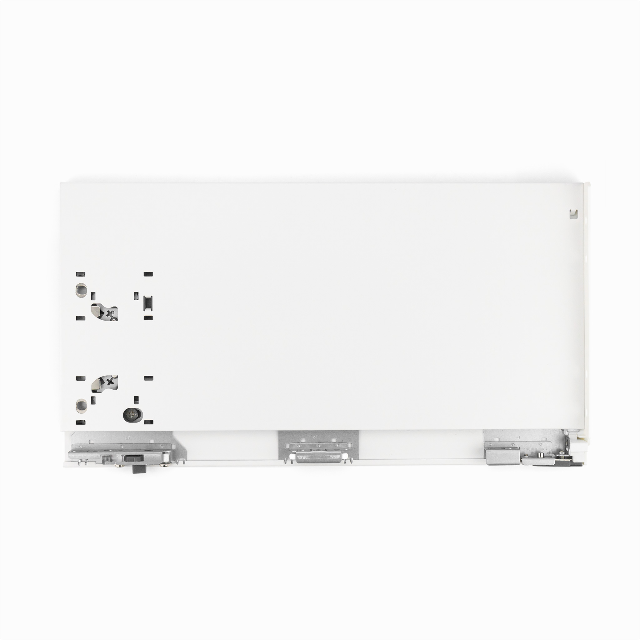 Legacy Endura Standard Drawer 238mm Side Height, 500mm Length, Silk White, with Tilt Adjustment