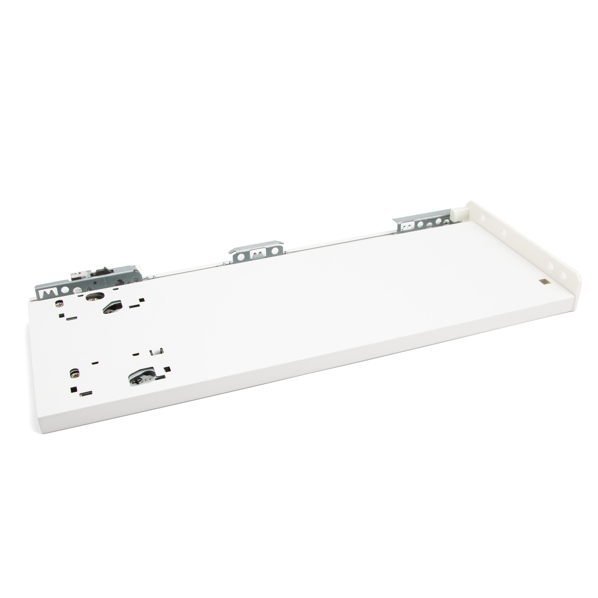 Legacy Endura Standard Drawer 172mm Side Height, 600mm Length, Silk White, with Tilt Adjustment