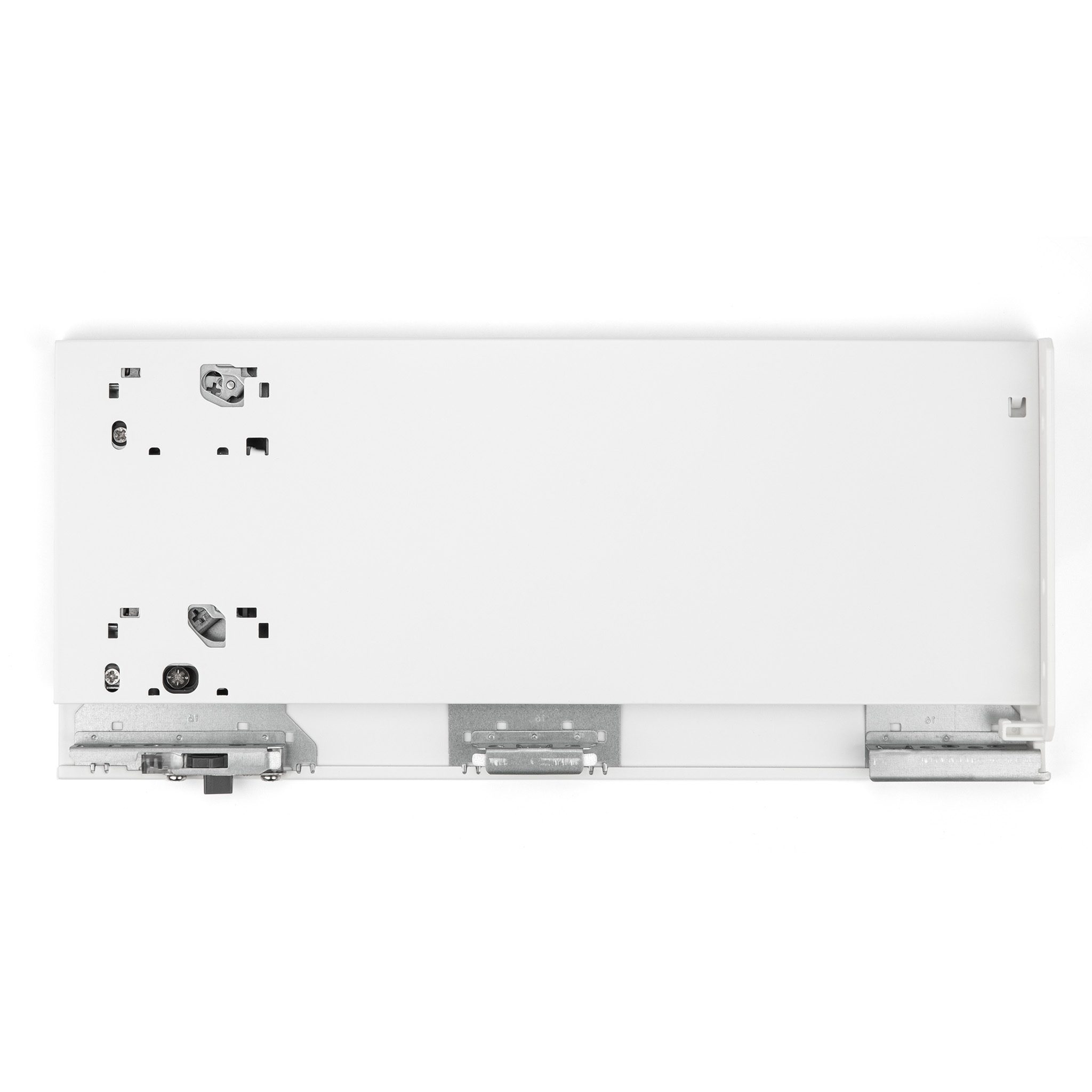 Legacy Endura Standard Drawer 172mm Side Height, 600mm Length, Silk White, with Tilt Adjustment