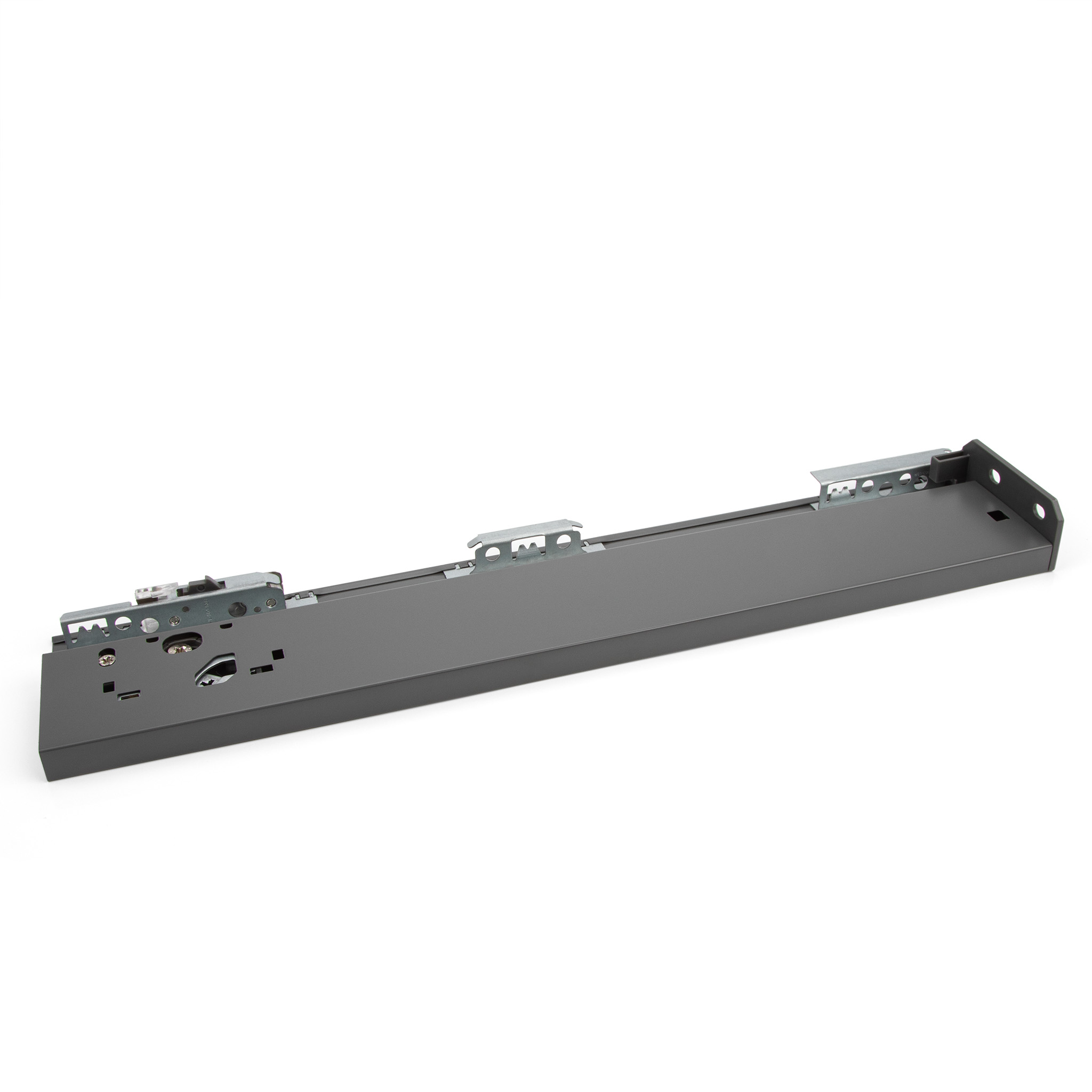 Legacy Endura Standard Drawer 88mm Side Height, 600mm Length, Grey Matte, with Tilt Adjustment