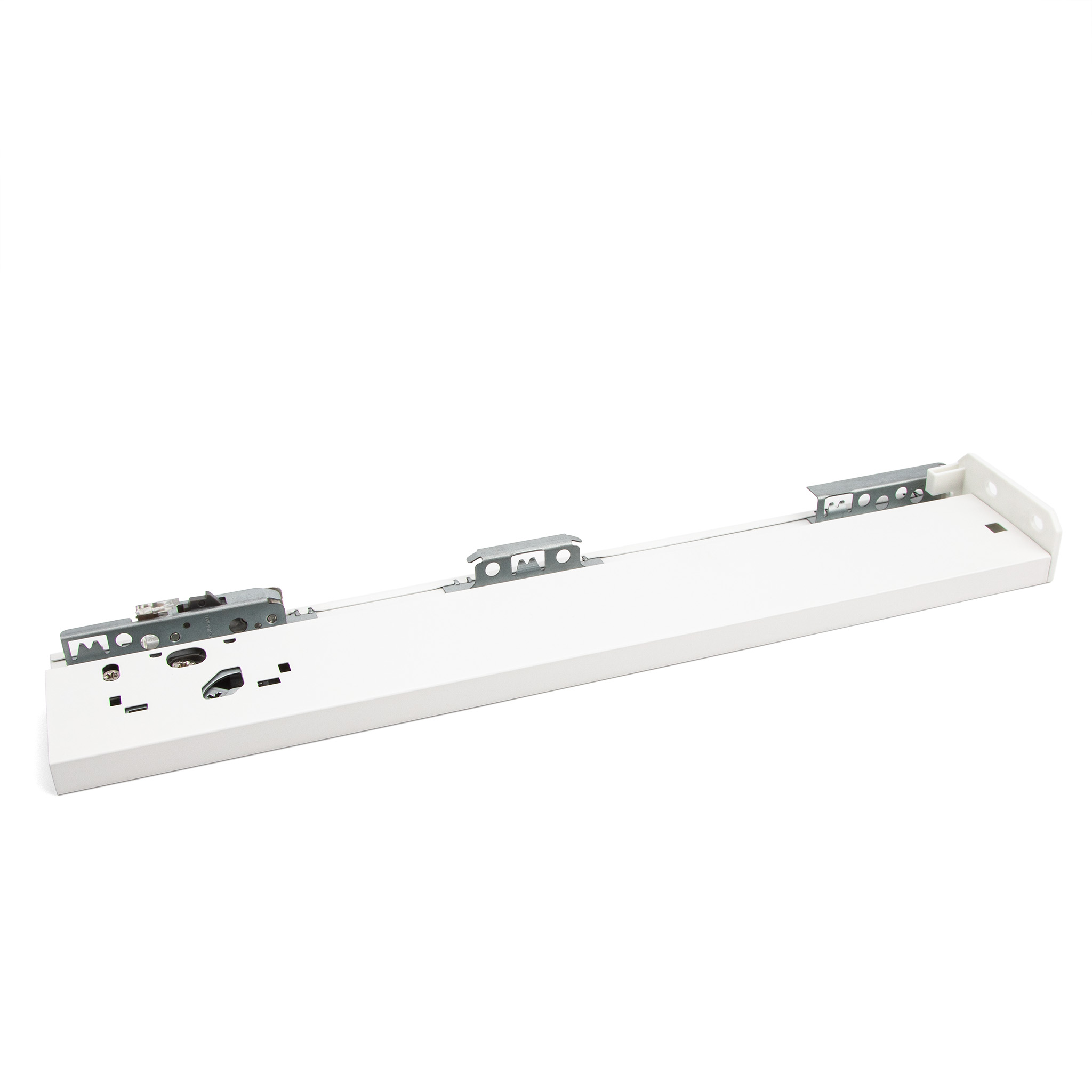 Legacy Endura Standard Drawer 88mm Side Height, 350mm Length, Silk White, with Tilt Adjustment