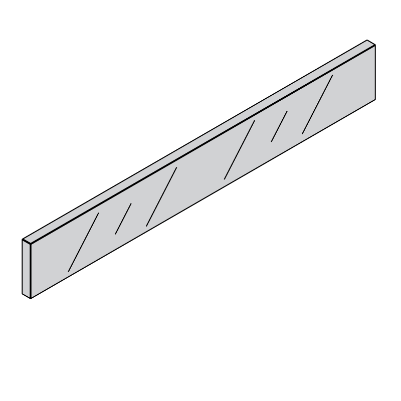 Boxsides 400mm Glass