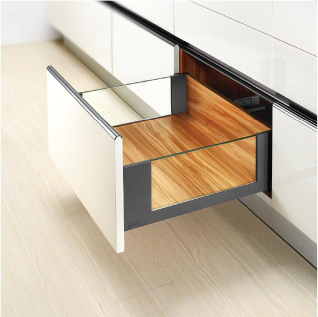 DTC Legacy Prima Glass Drawer Sides, 172mm Side Height