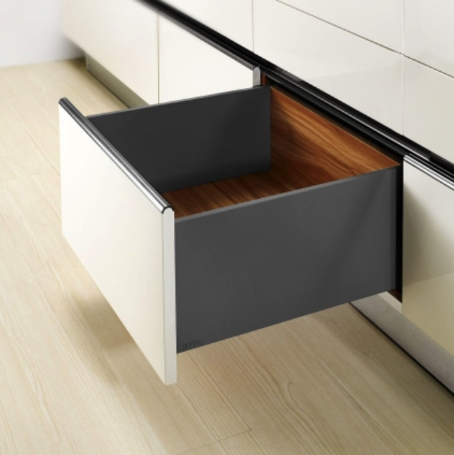 Legacy Prima Standard Metal Drawer Sides, 238mm Side Height