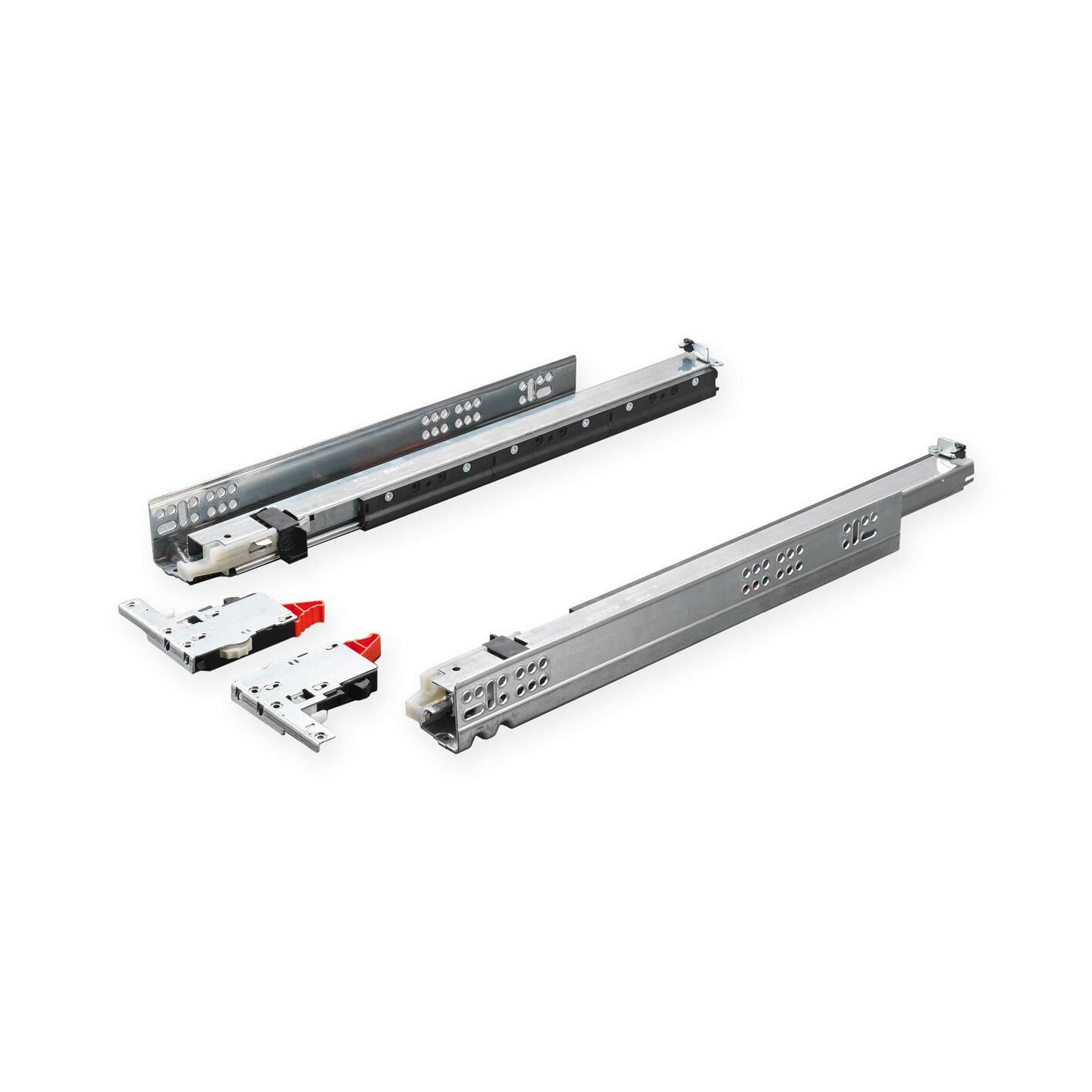 Salice Progressa+ Synchronized Undermount Slide, Full-Extension, Soft-Close, 500mm (20in)