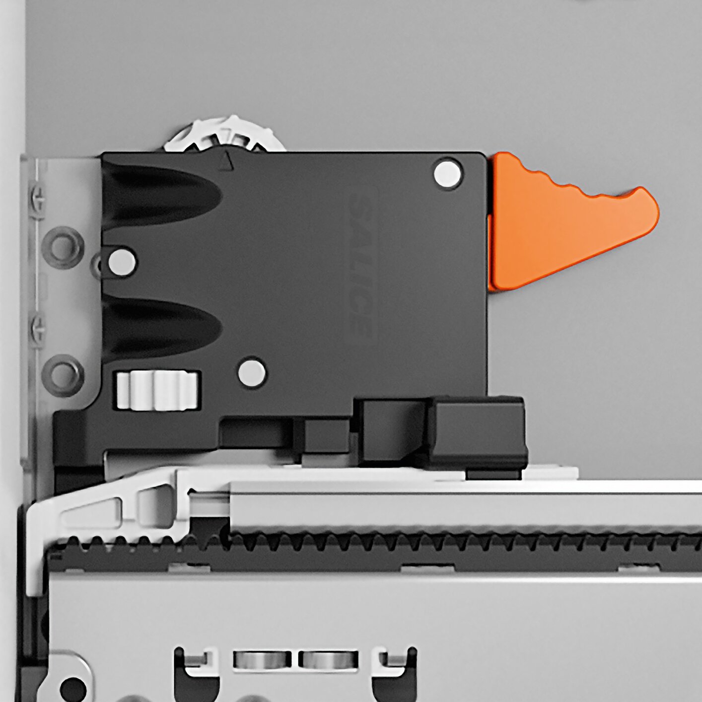 Salice Progressa+ Synchronized Undermount Slide, Full-Extension, Soft-Close, 500mm (20in)