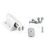 White Push Latch Single Piece Kit