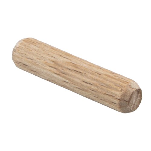 Multi-Grooved Wooden Dowel