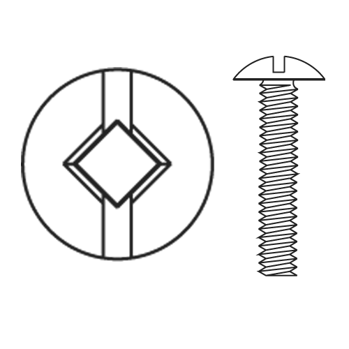 Machine Screw 8-32 X 1-3/8 Truss Head Combination Zinc