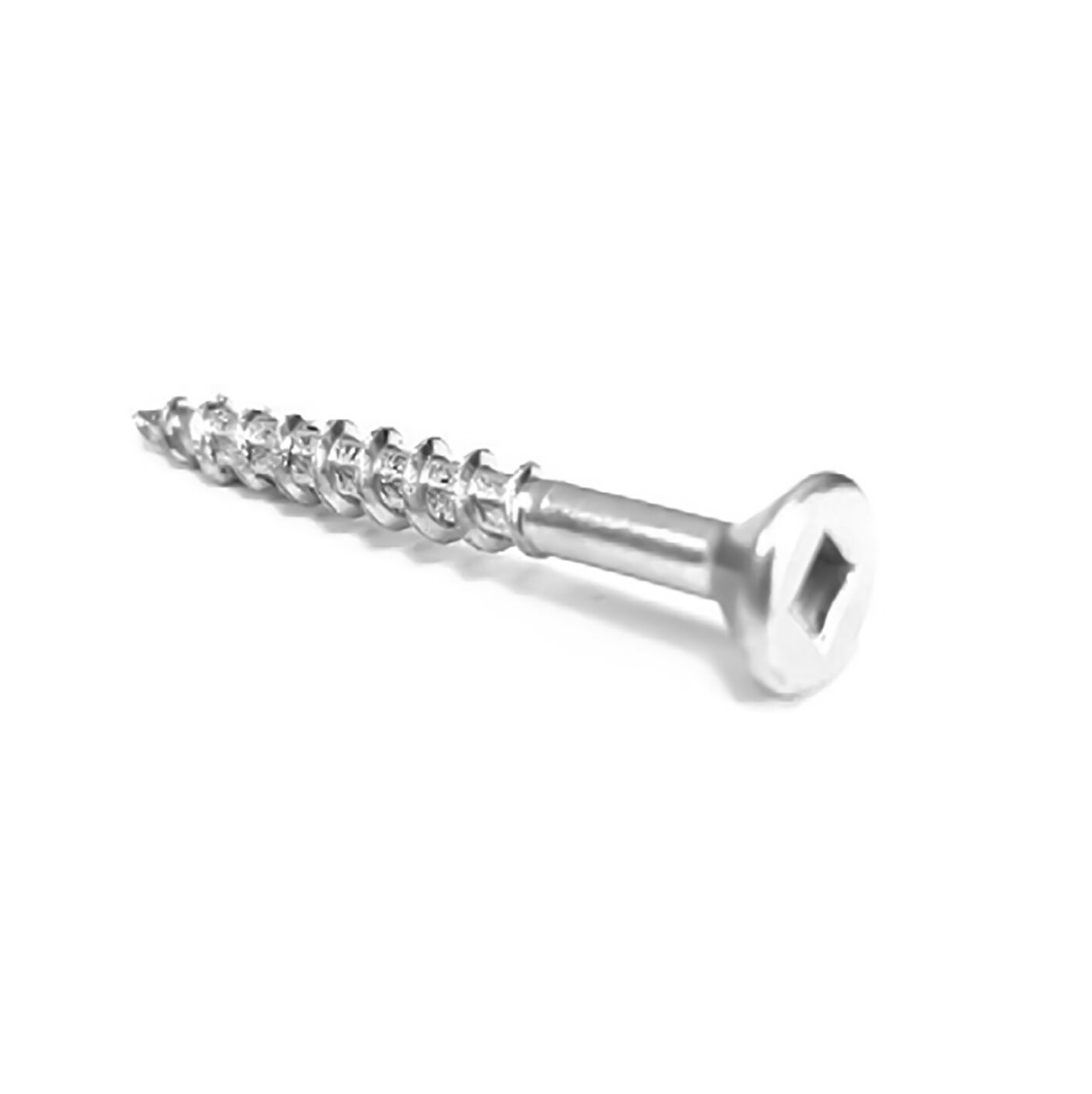 ROBERTSON #8 x 3-1/2 Flat head 2/3 threaded Aster® Kwixin® Zinc