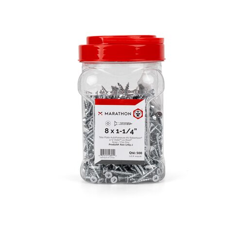 ROBERTSON Flat head with Nibs Aster® Lo-Root® in Jar