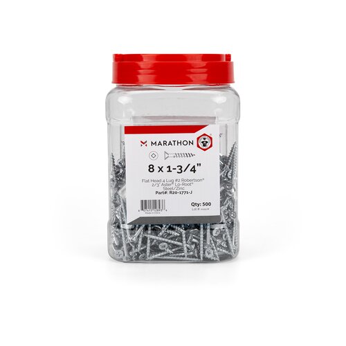 ROBERTSON Flat head with Nibs Aster® Lo-Root® in Jar