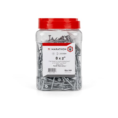 ROBERTSON Flat head with Nibs Aster® Lo-Root® in Jar