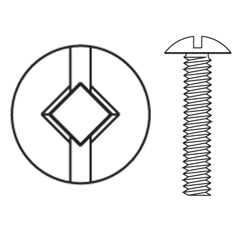 Machine Screw 8-32 X 1-3/8 Truss Head Combination Zinc