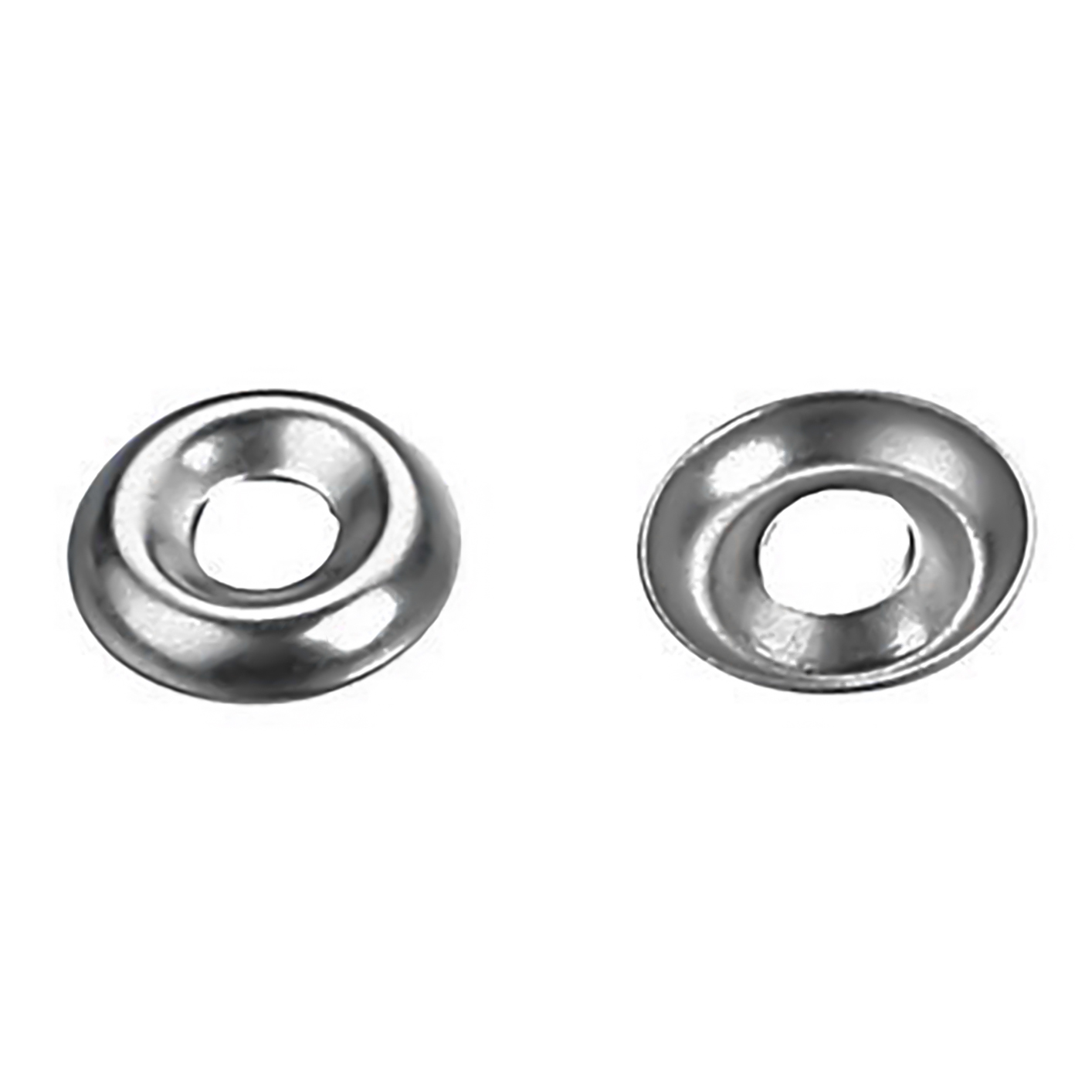 Countersunk Finishing Washer #8 Nickel