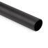 Closet Rod 1-1/16 in, Round, 12 ft, Heavy Duty 2 mm, Matte Black