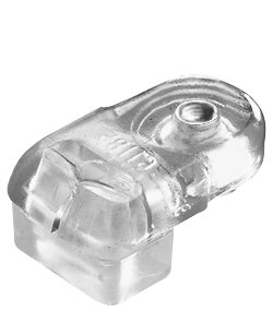 Glass Panel Retainer, 5/16" Offset