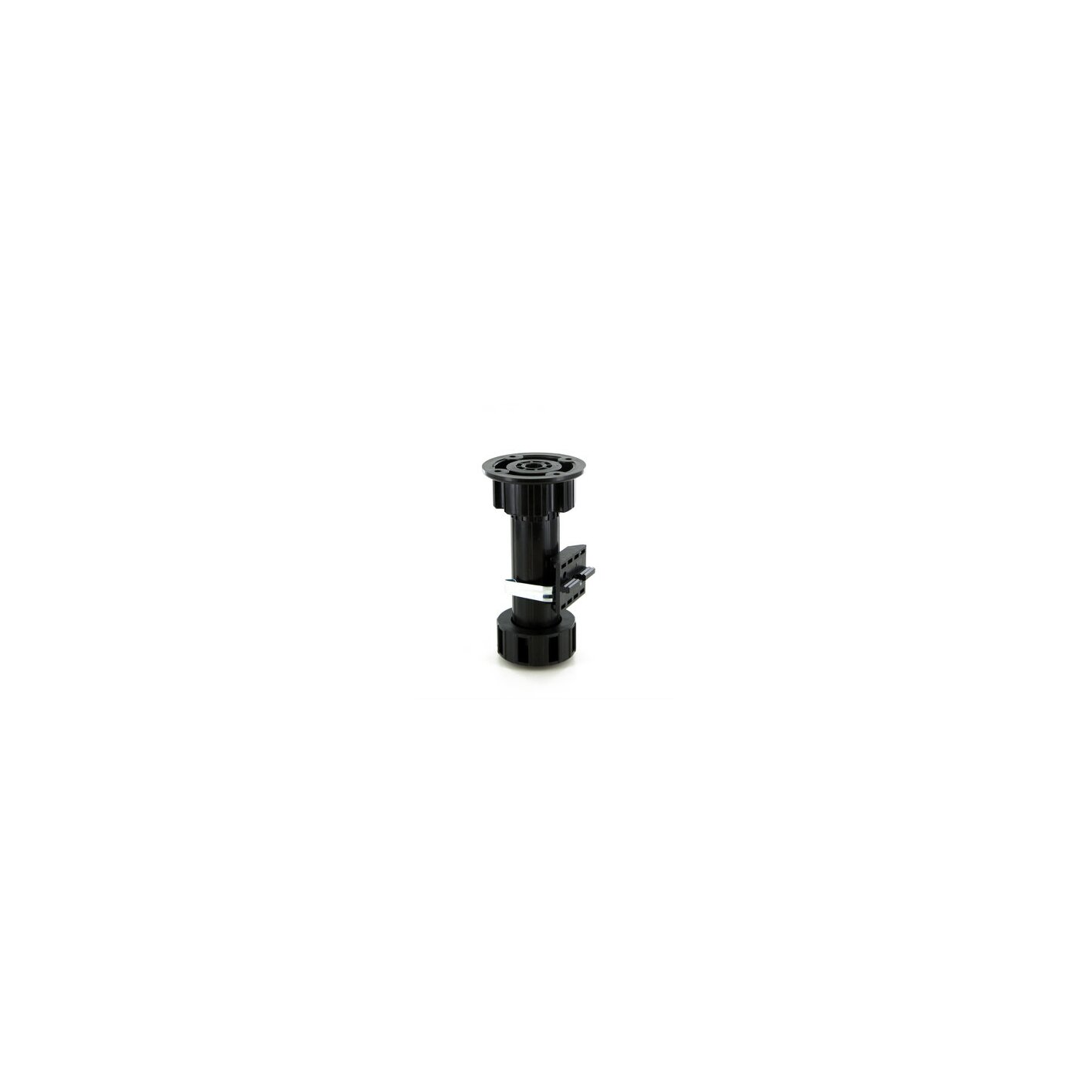 Standard Leg Leveler with Plinth Clip Kit. Wide height adjustment and high load capacity
