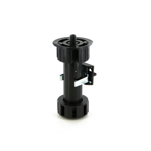 Standard Leg Leveler with Doweled Head and Plinth Clip Kit. Wide height adjustment and high load capacity