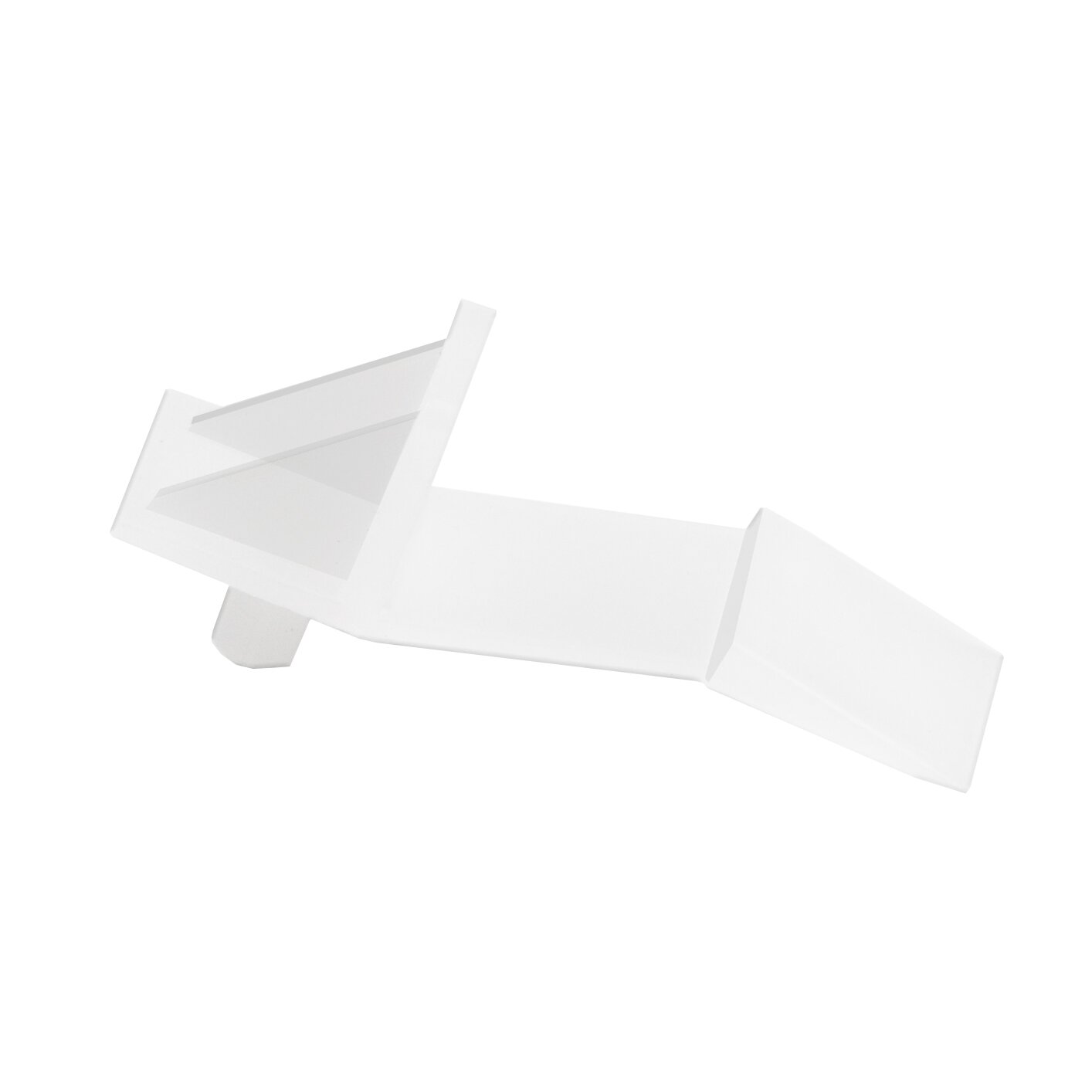 Locking Shelf Support for 5/8" Shelf Board - Clear