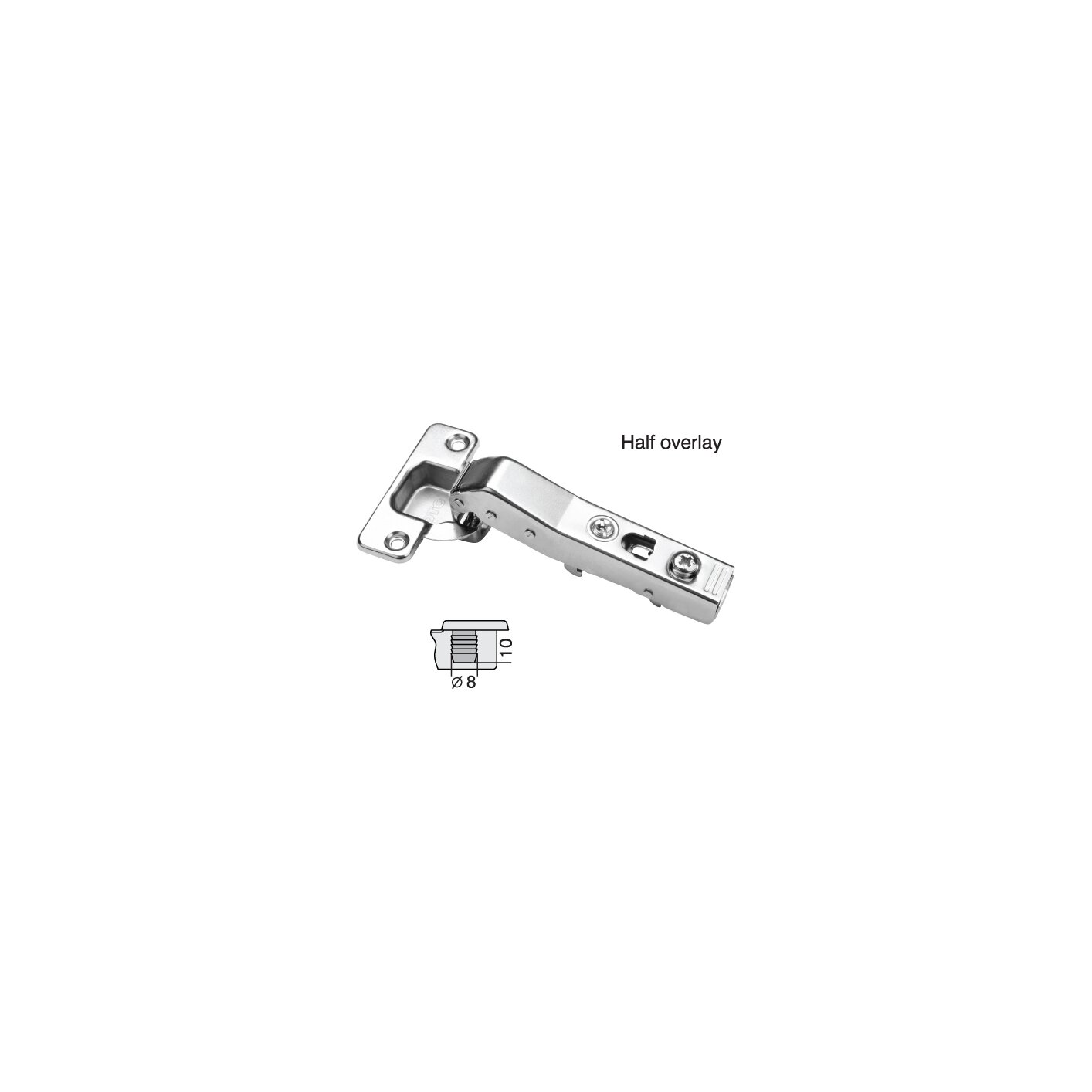 DTC Cross Corner Hinge - 45°